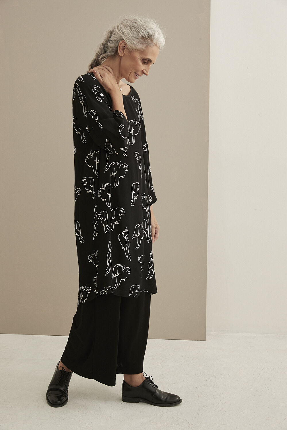 NITASSA KJOLE, Black