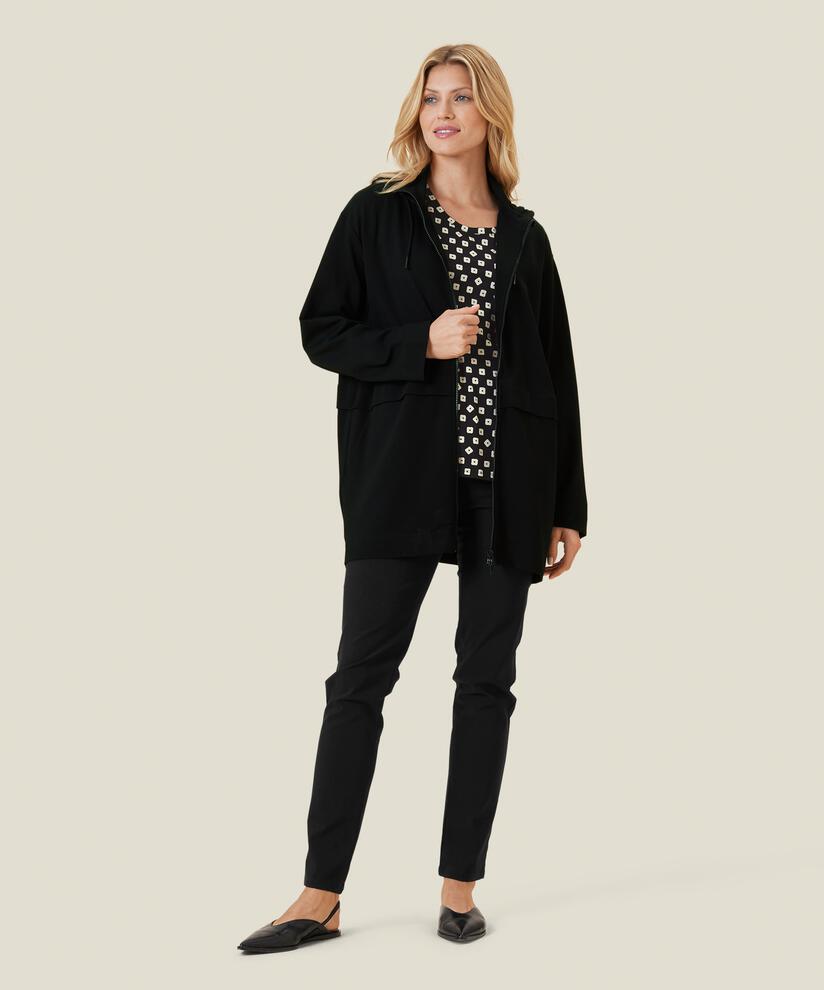 JEDIDA JERSEY JAKKE, Black