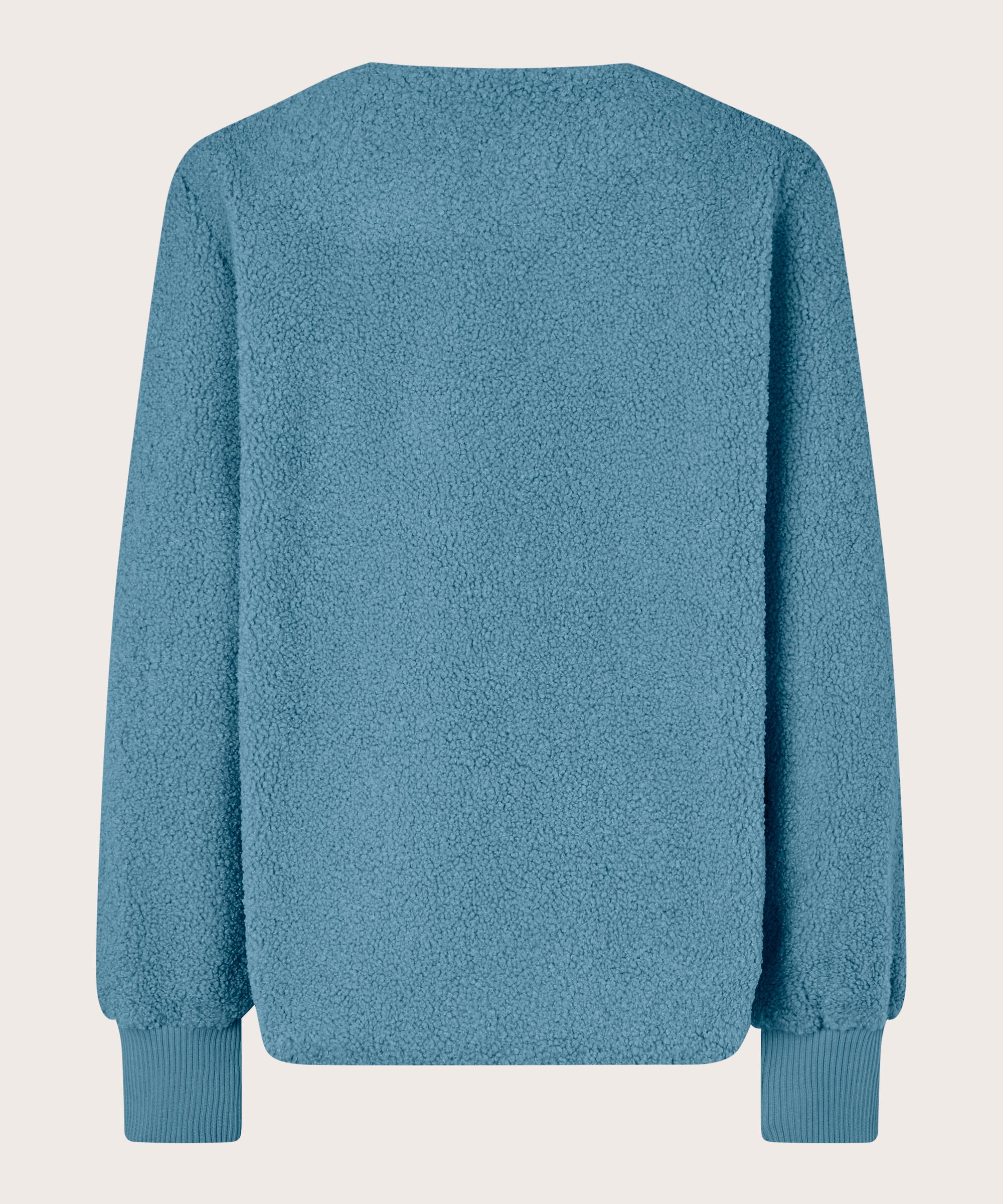 Junte Teddy Fleecejakke, Proven Blue