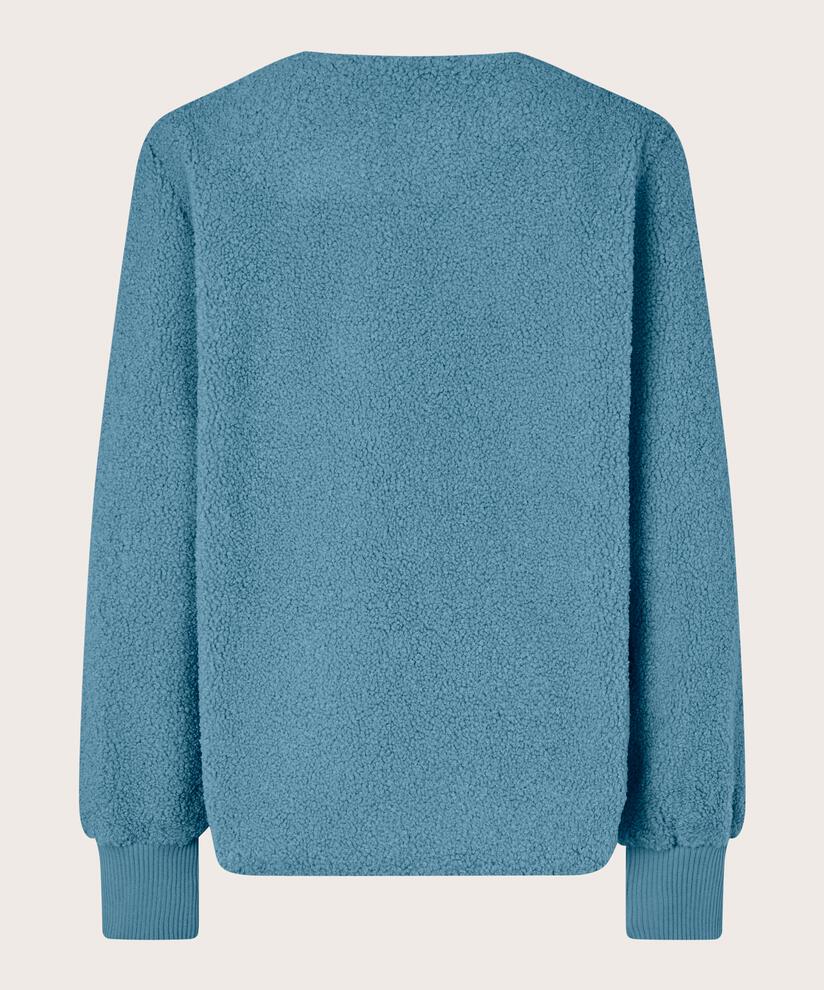Junte Teddy Fleecejakke, Proven Blue