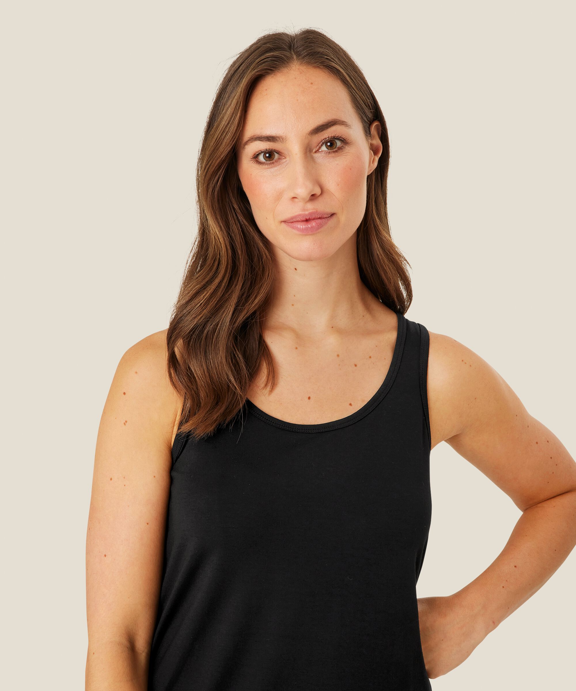 Huma JERSEY Tunika, Black