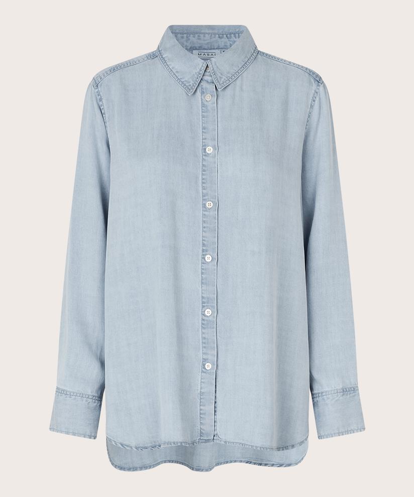 Ishana Denim Skjorte, Light Denim