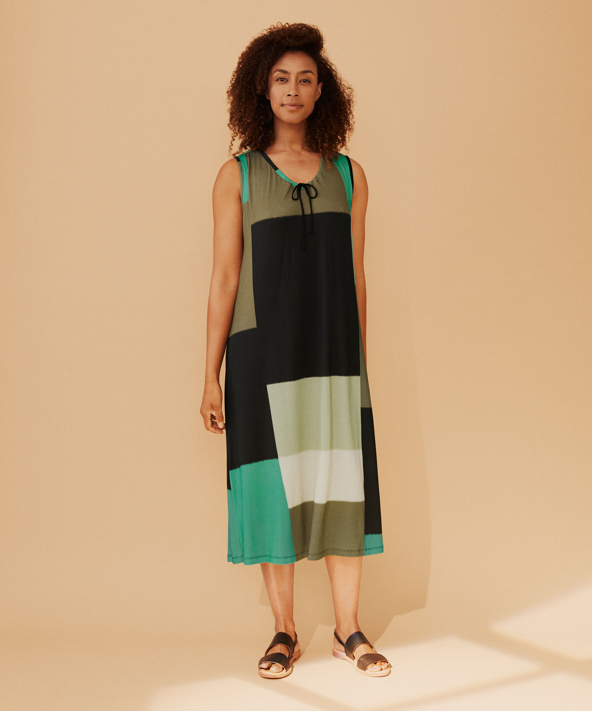 Octava JERSEY Kjole, Green Spruce