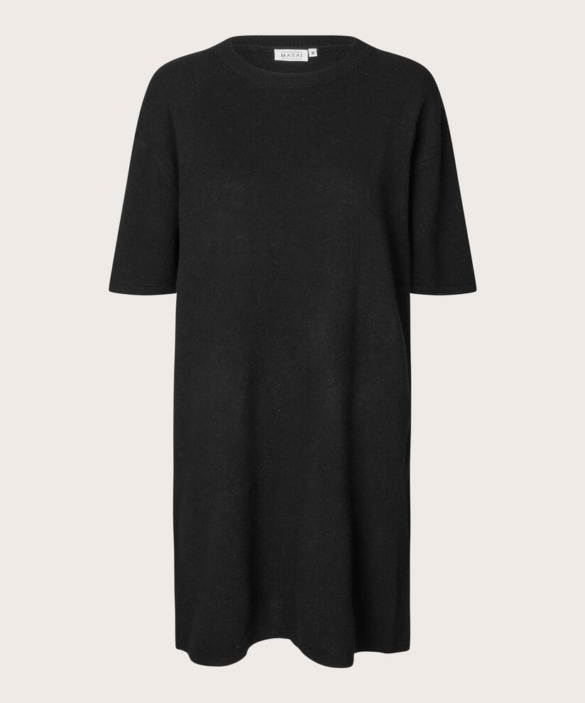 Nyrovia Uld Kjole, Black