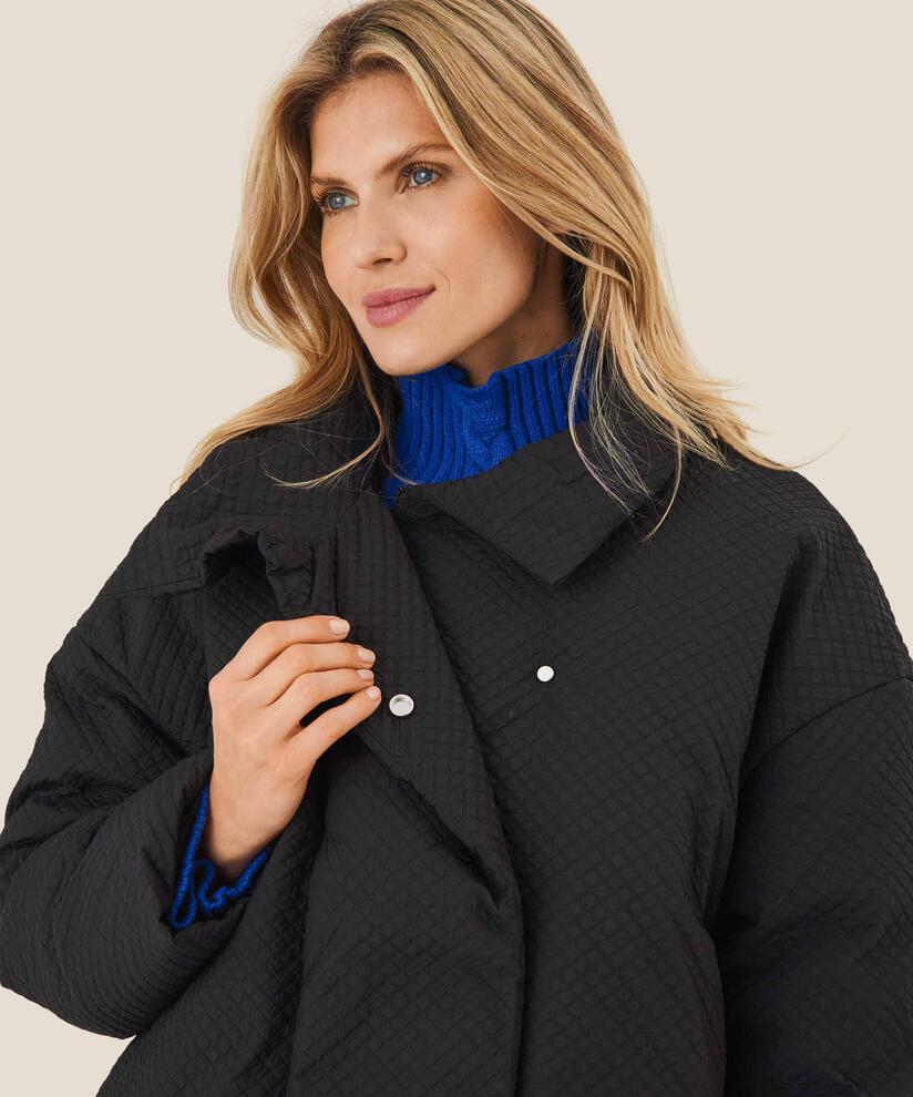 Tabine Dunfrakke, Black