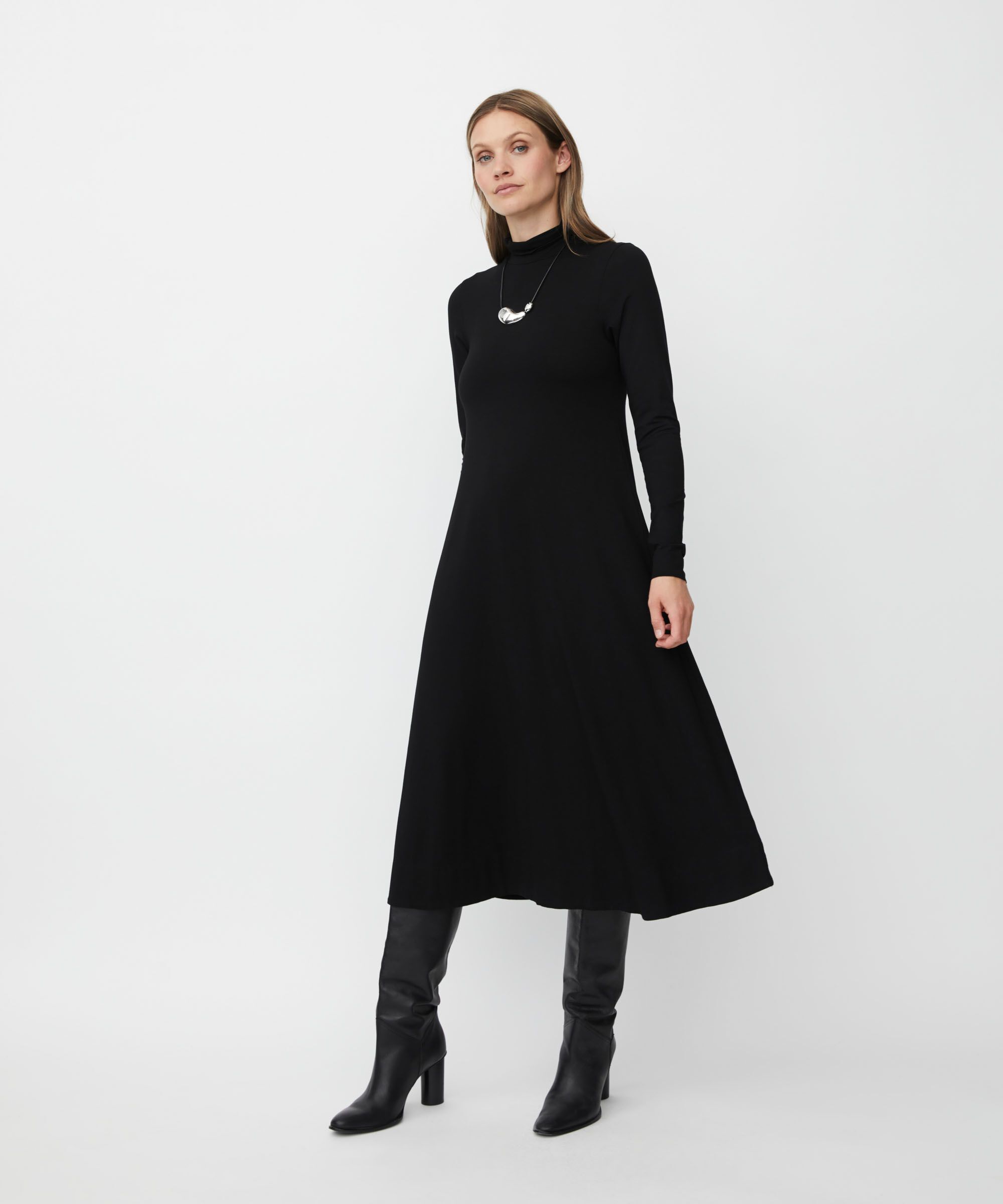 Nivessa JERSEY Kjole, Black