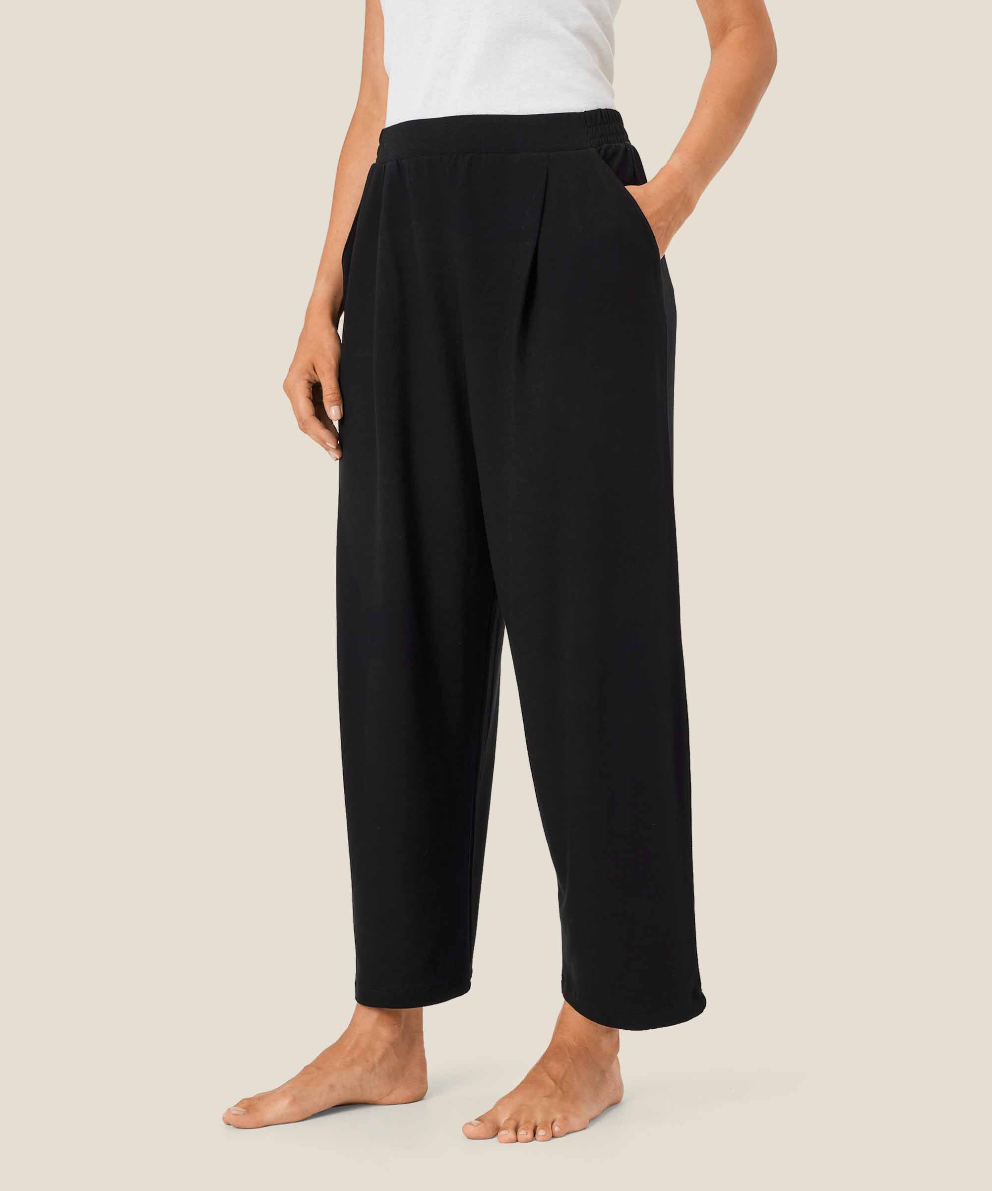 Penelope JERSEY Bukser, Black