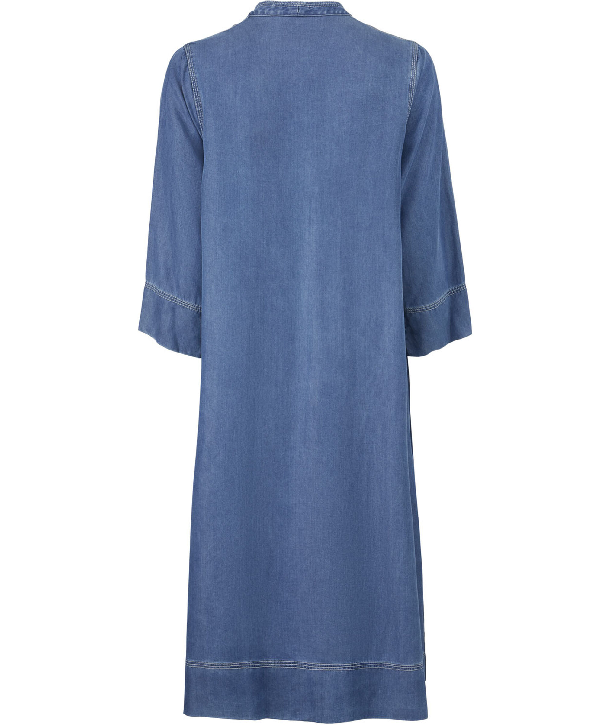 NILSA KJOLE, Blue Denim