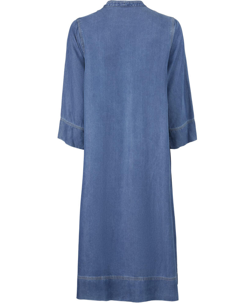 NILSA KJOLE, Blue Denim