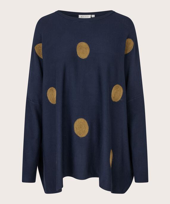 Fanasi Top, Navy Blazer