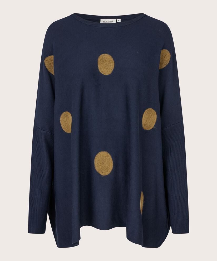 Fanasi Top, Navy Blazer
