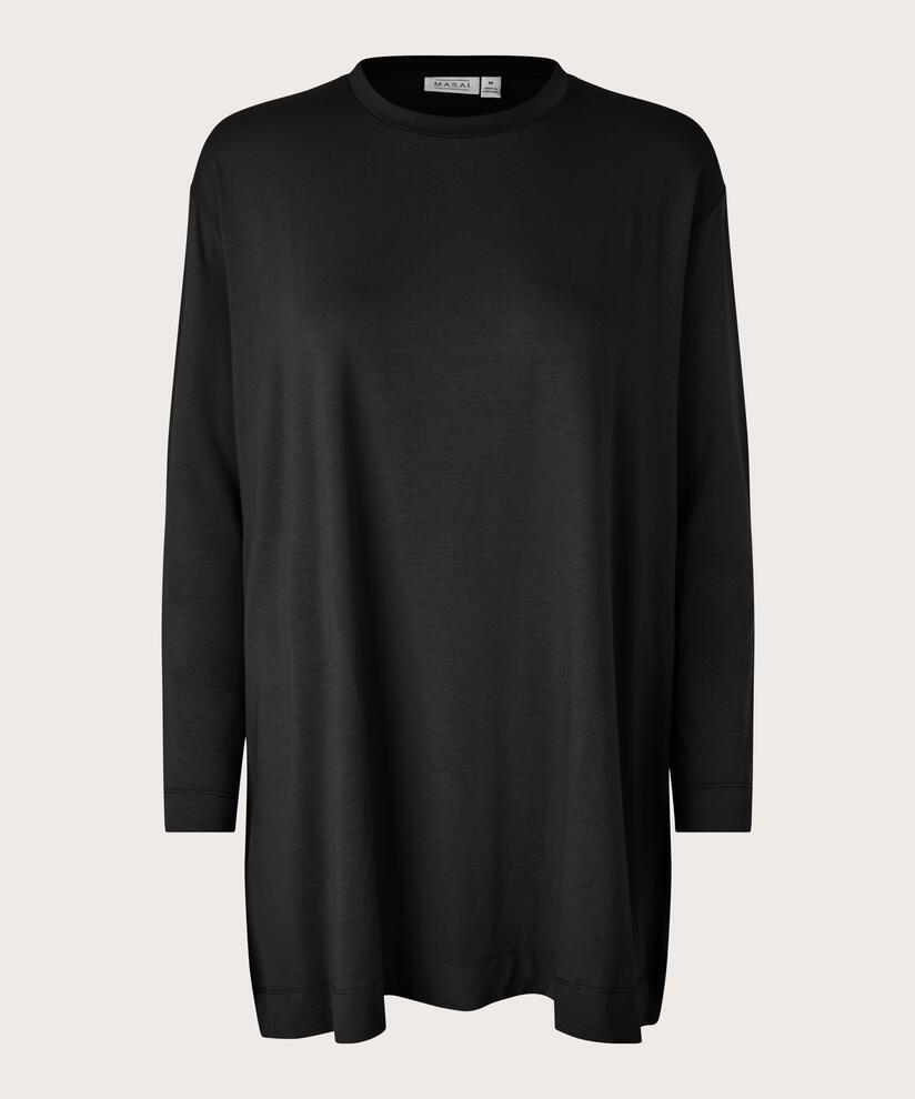Gael JERSEY Tunika, Black