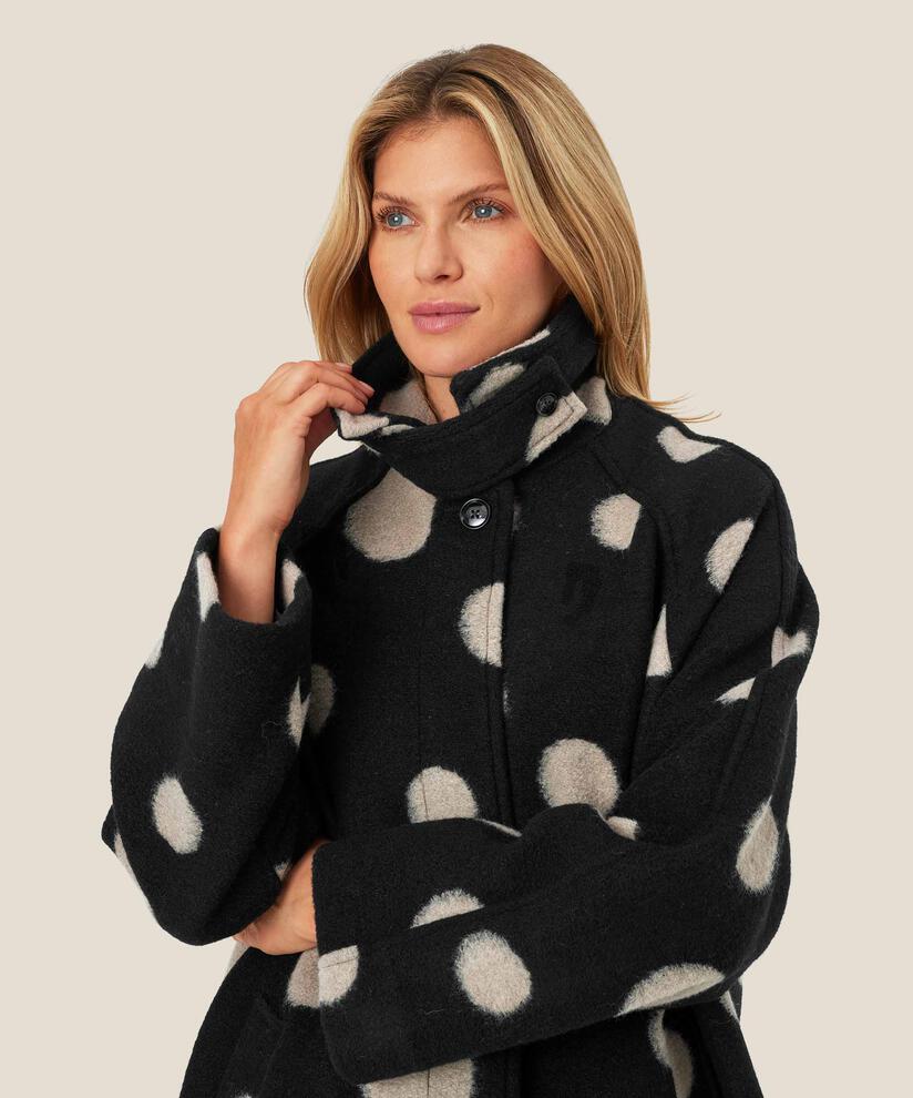 Tunila Uldfrakke, Black