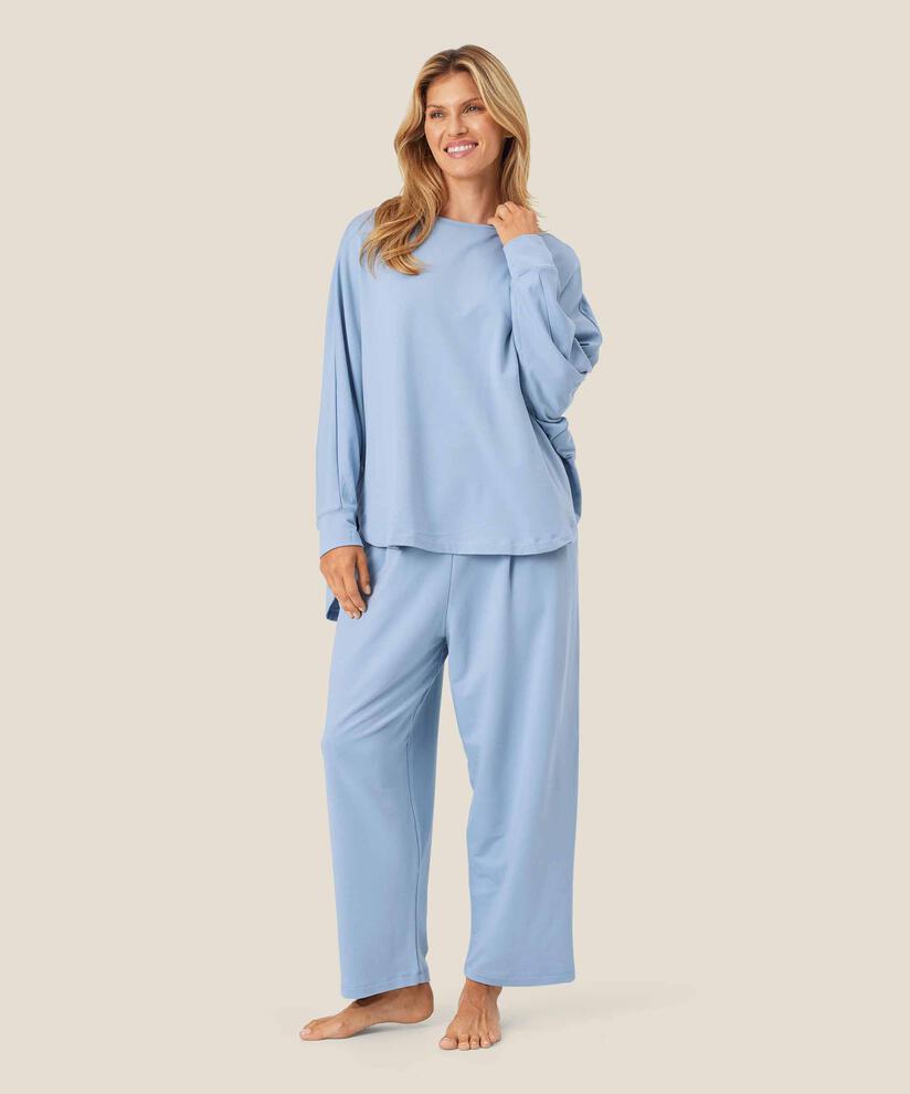 Penelope JERSEY Bukser, Blue Fog