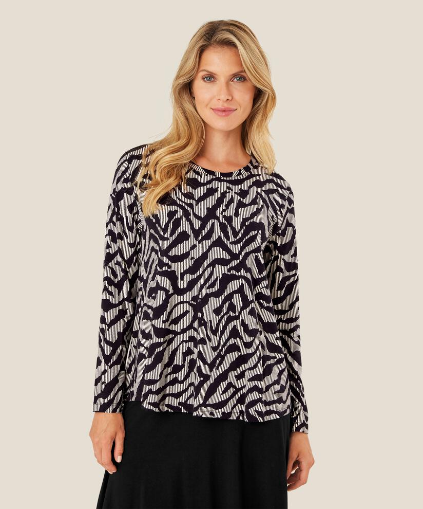 Badisna JERSEY Top, Black
