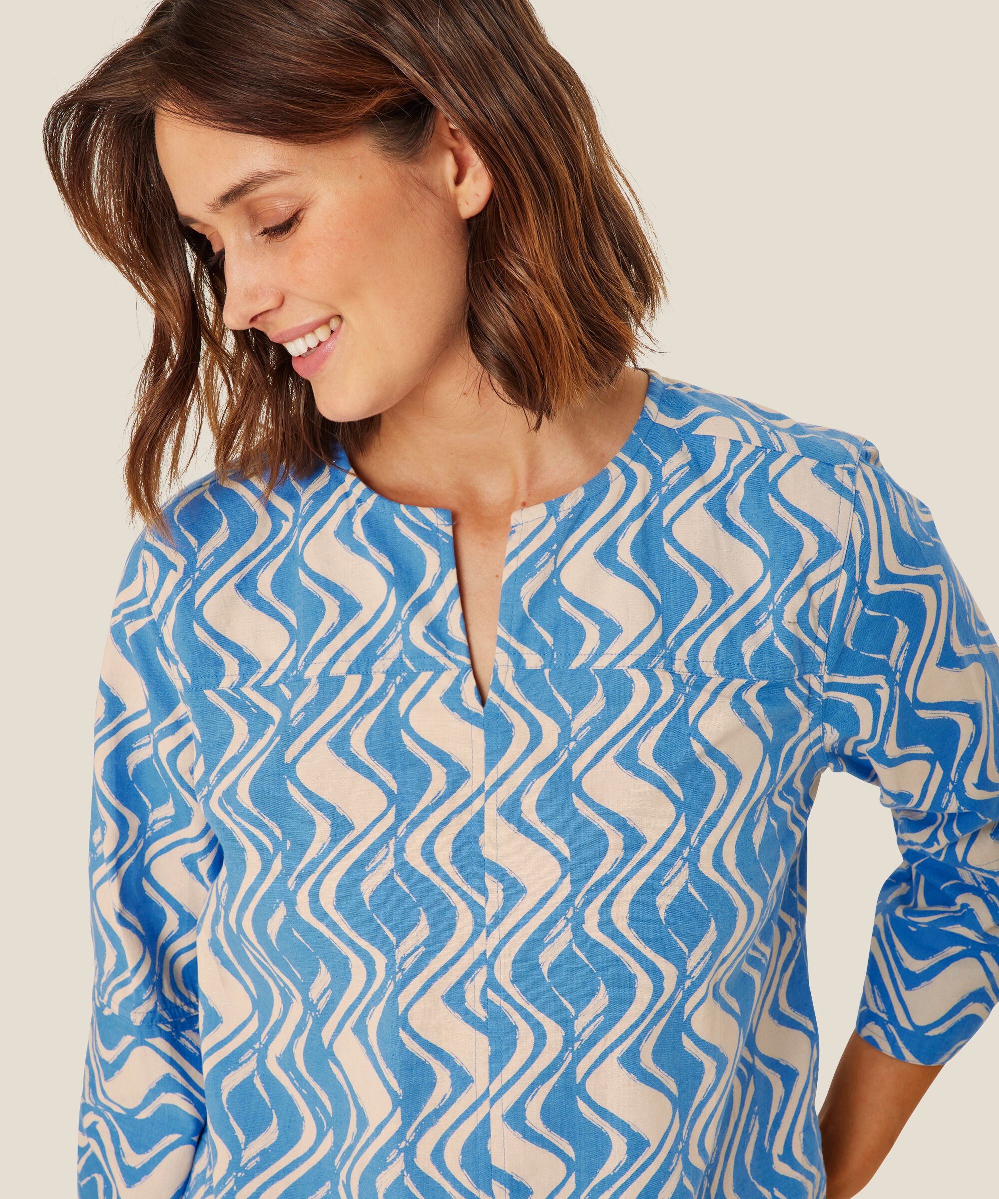 Deirdra Top, Blue Bonnet