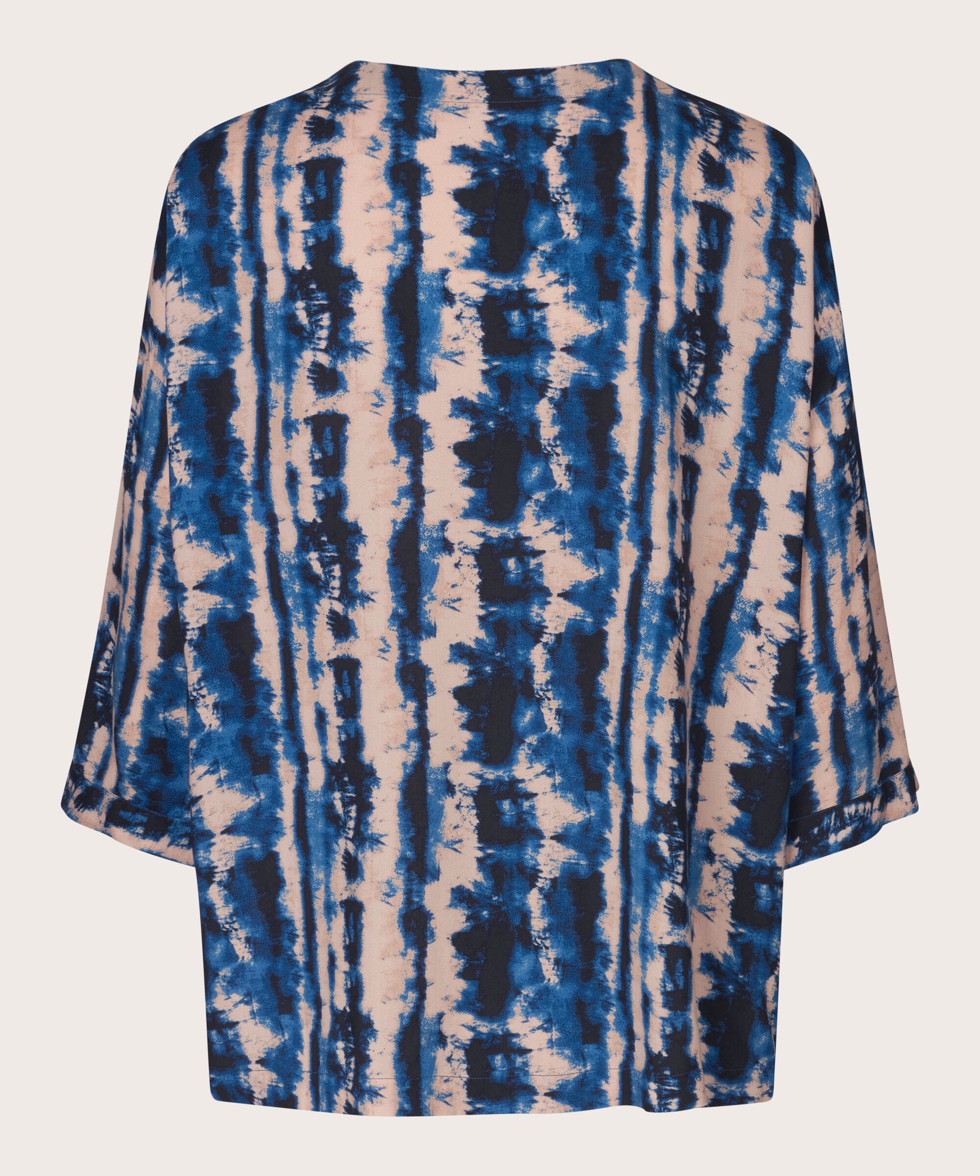 Becca Top, Navy Peony