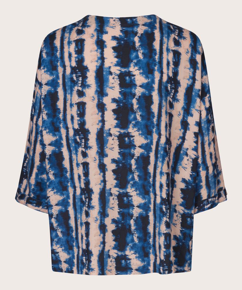 Becca Top, Navy Peony