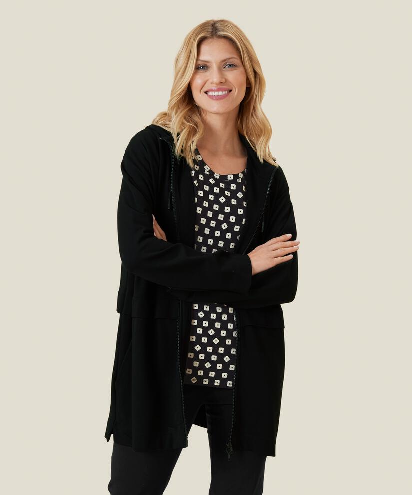 JEDIDA JERSEY JAKKE, Black
