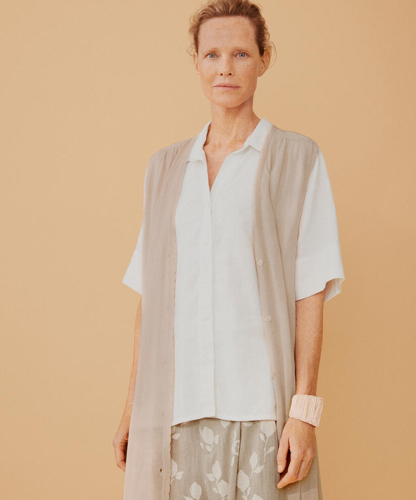 Laken Cardigan, Natural