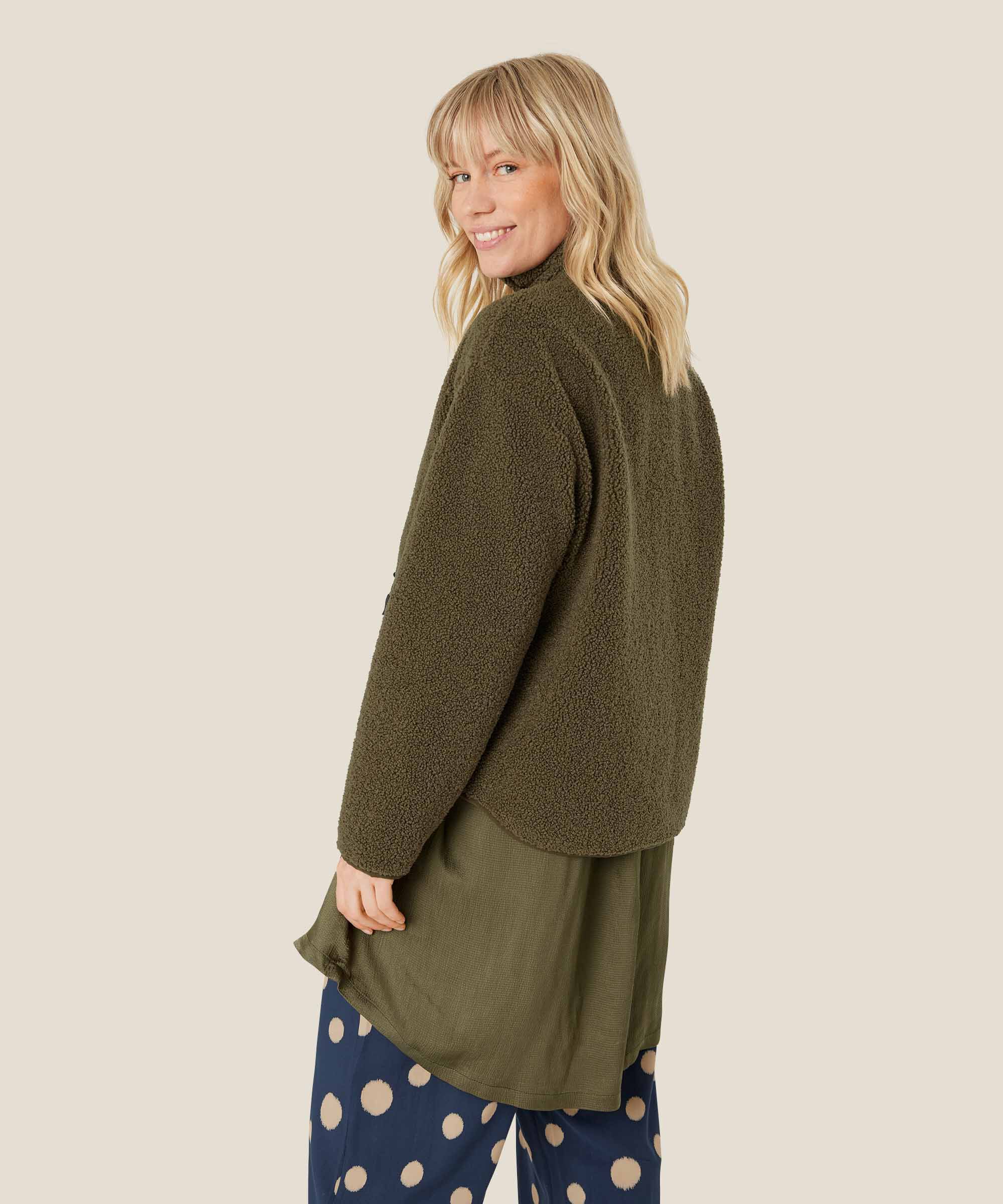 Biner Teddy Fleecetrøje, Sea Turtle