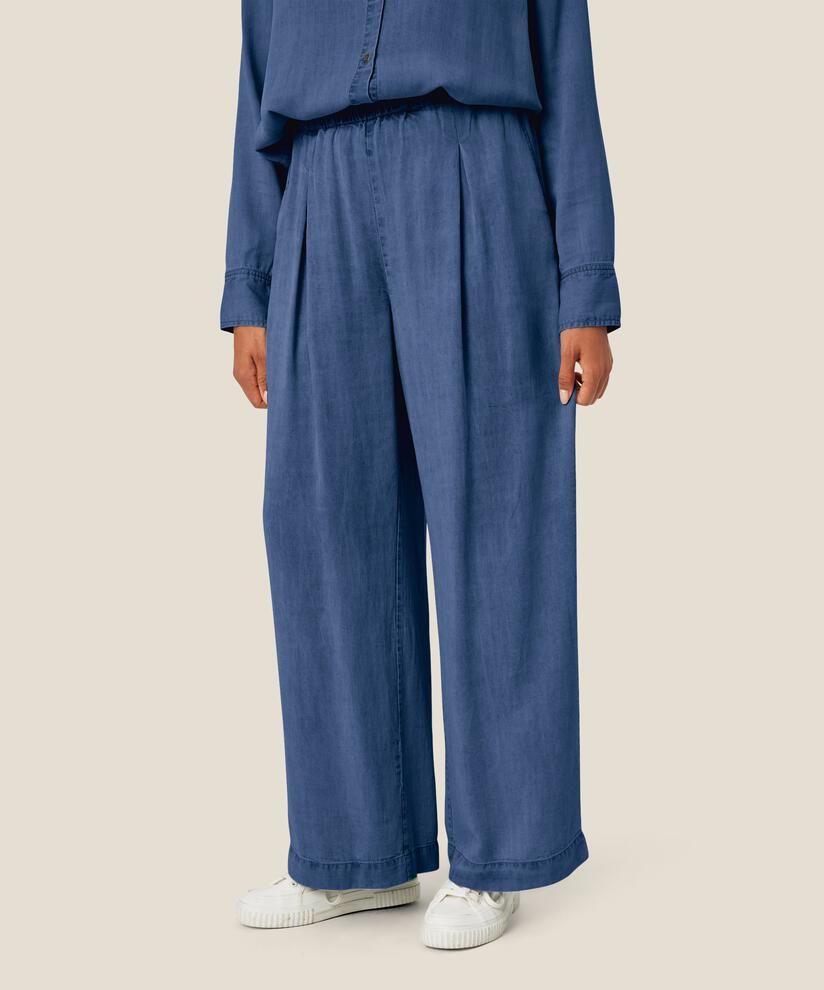 Pascula Denim Bukser, Washed denim