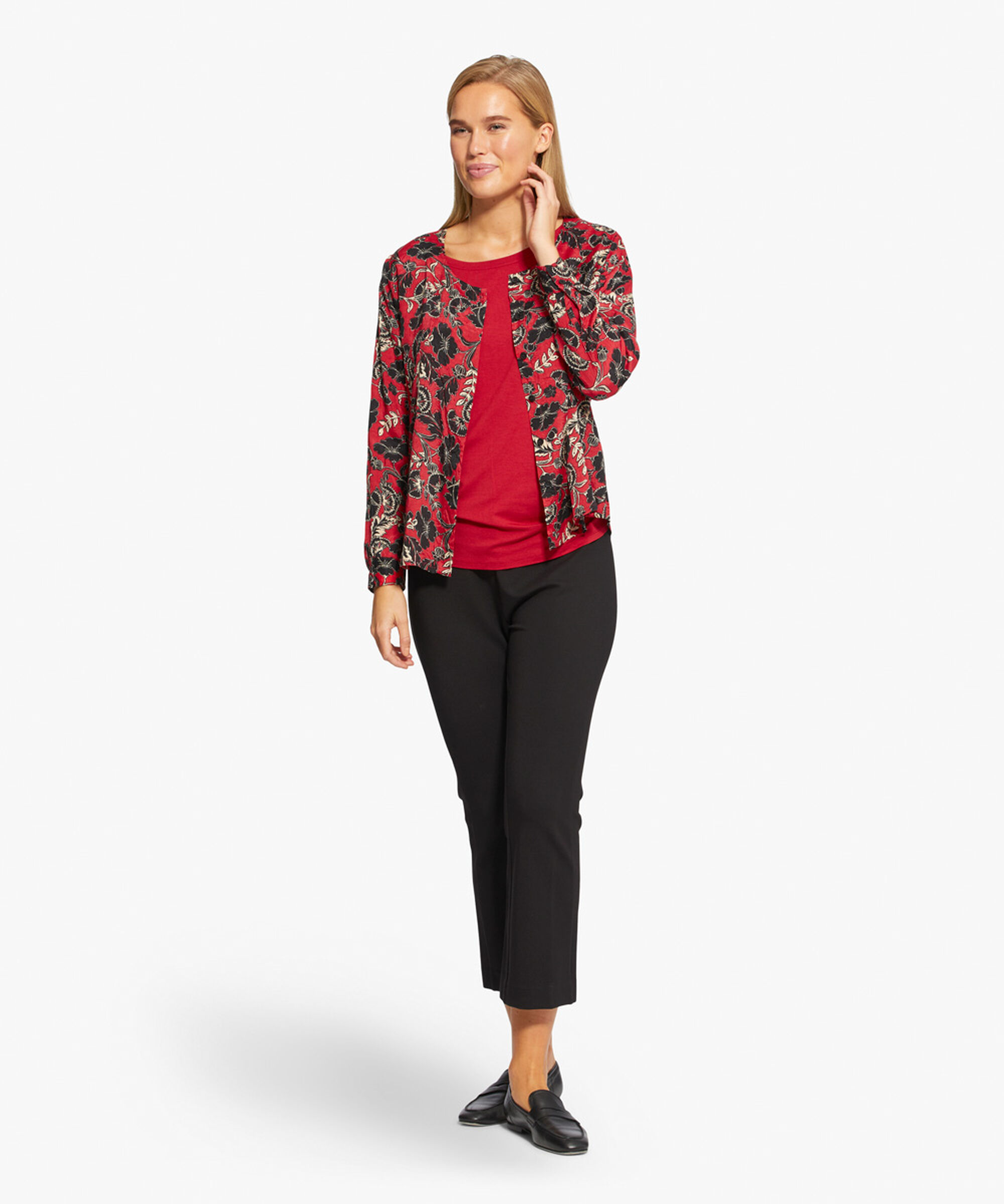 INES SKJORTE, Scarlet Sage