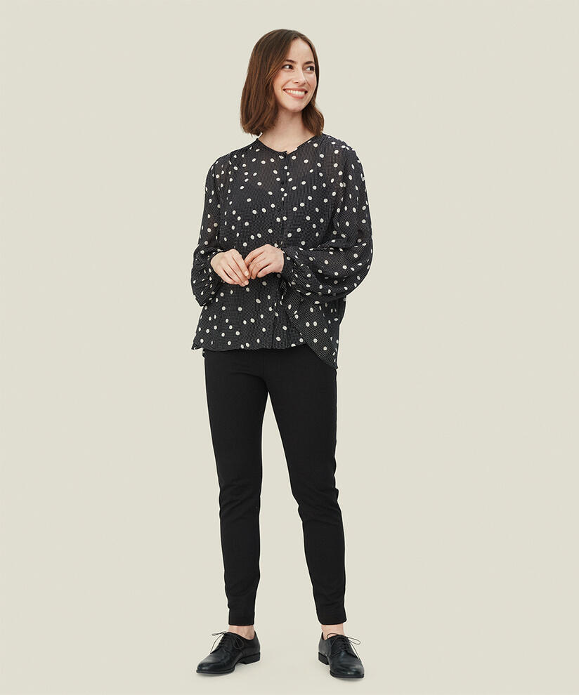 IRUSKA SKJORTE, Black