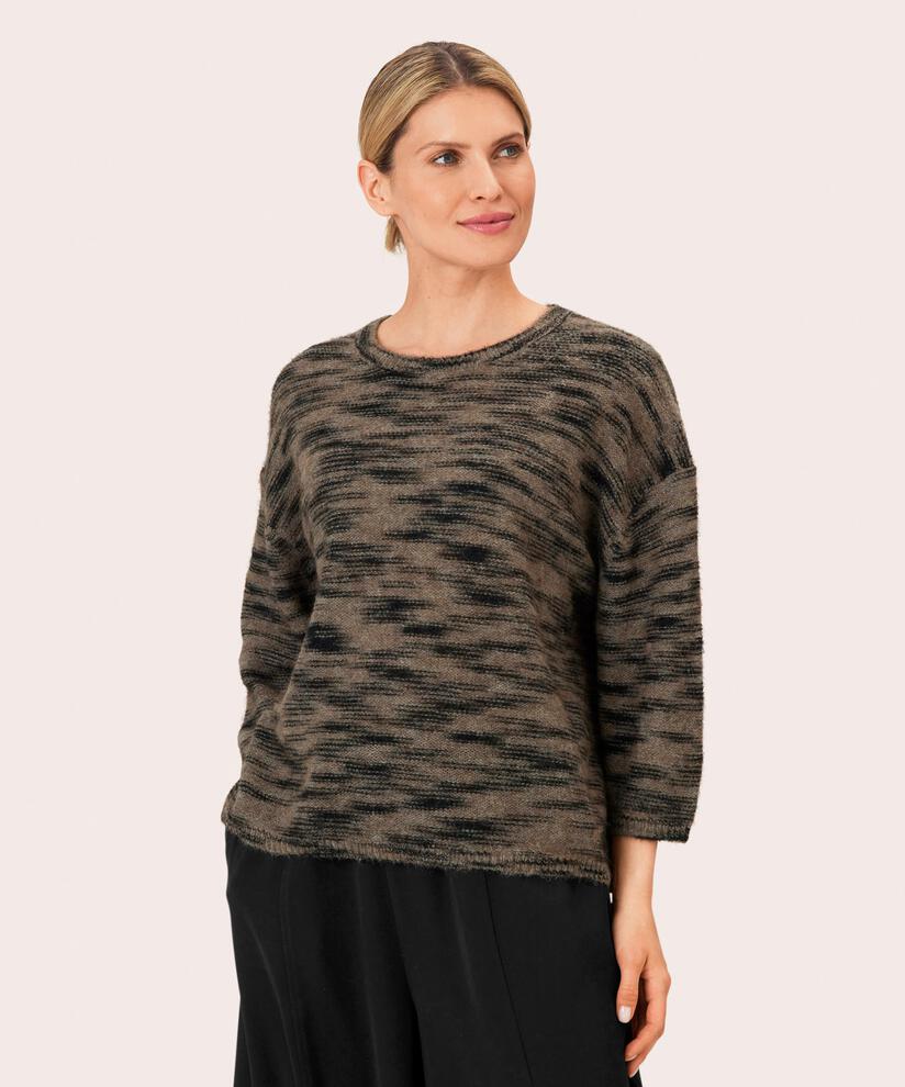 Florisa Top, Coffee Bean