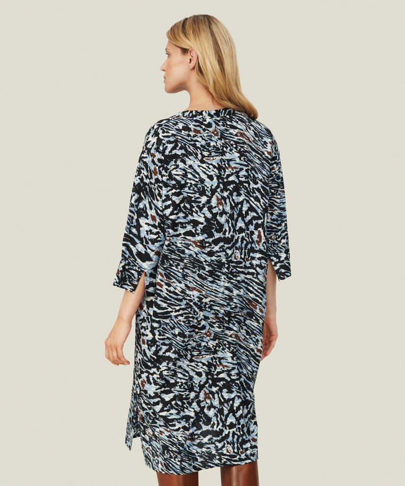 NIMES SKJORTEKJOLE, Faded Denim