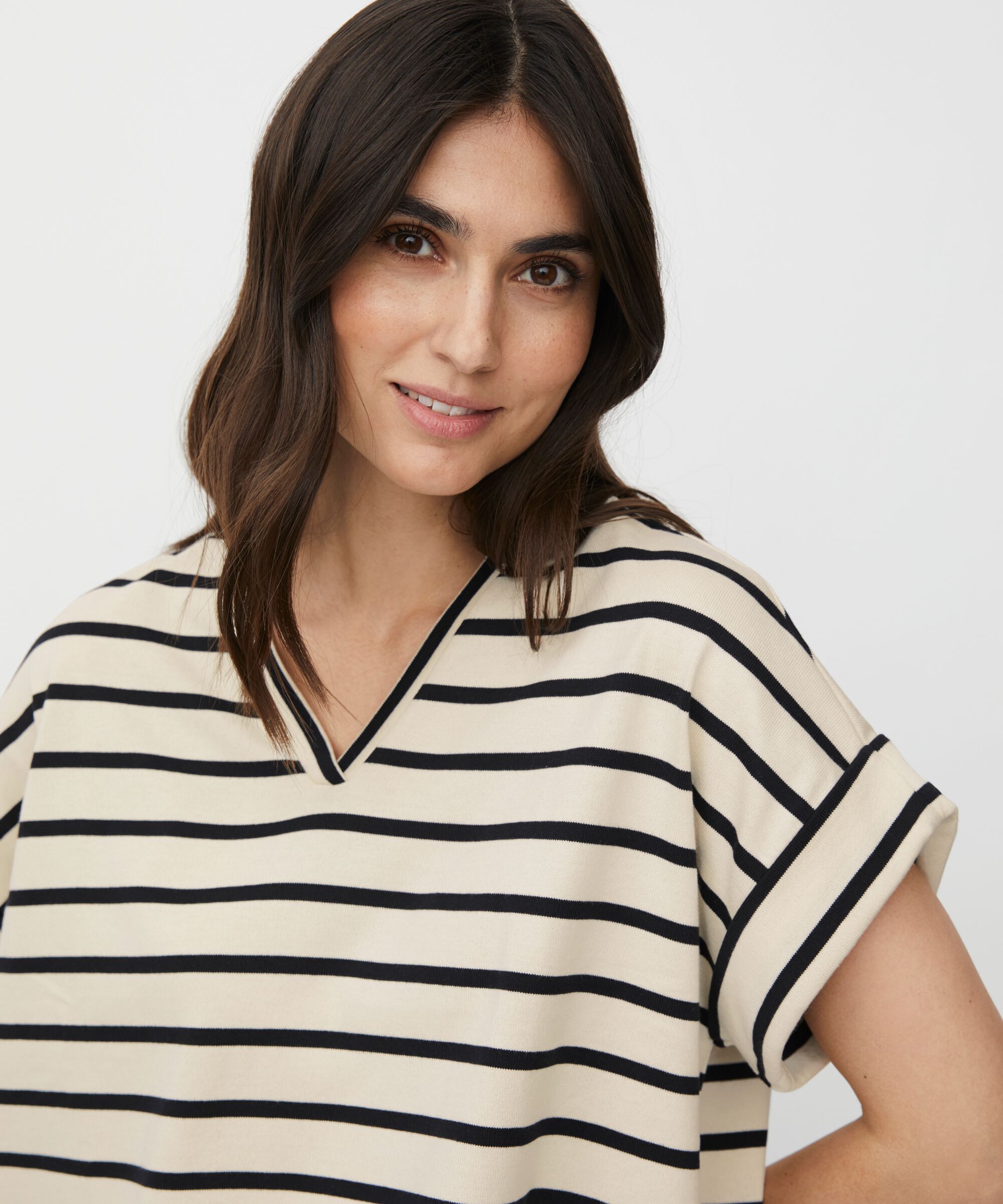 Duada Jersey Top, Whitecap