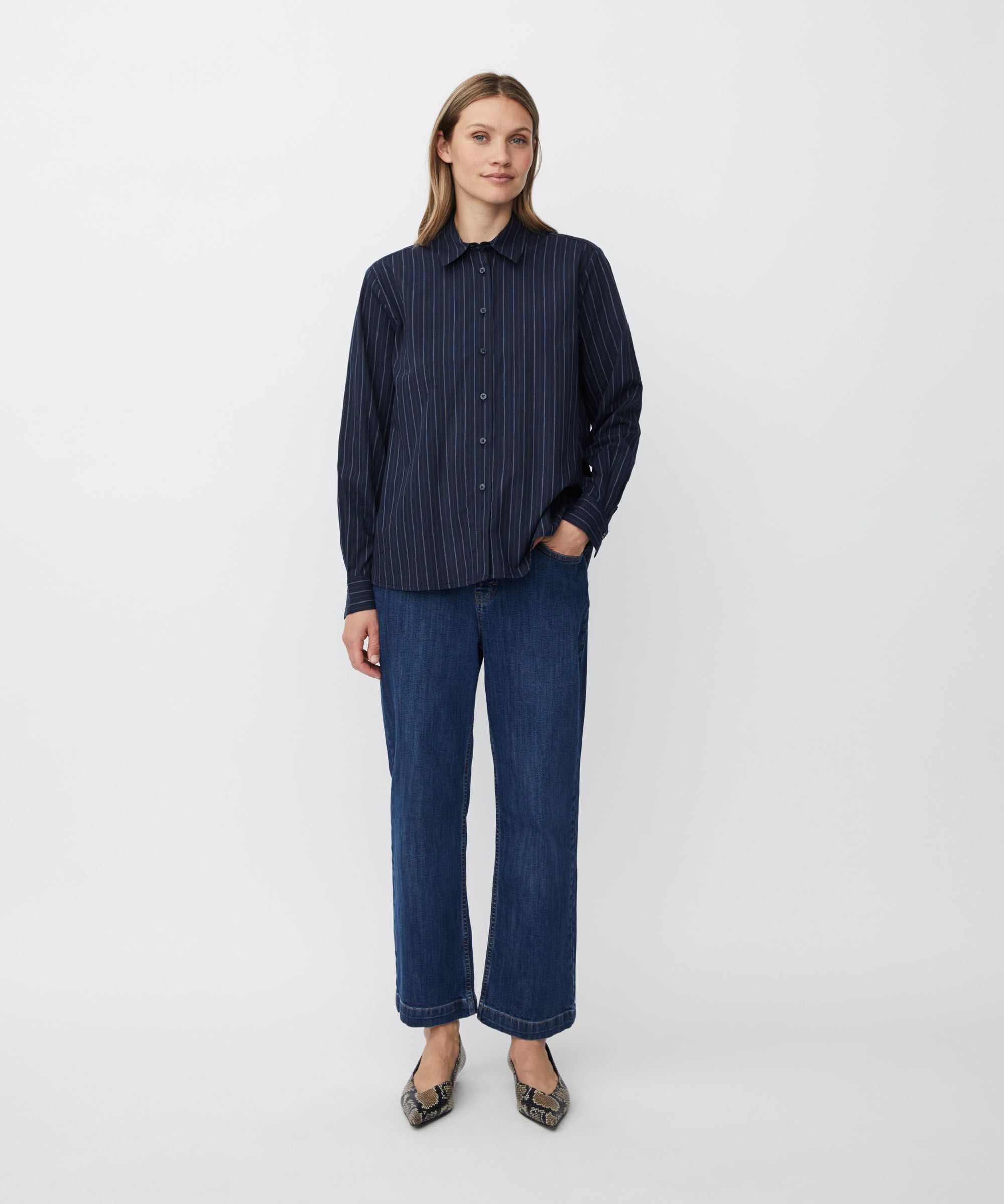 Imma Skjorte, Navy Blazer