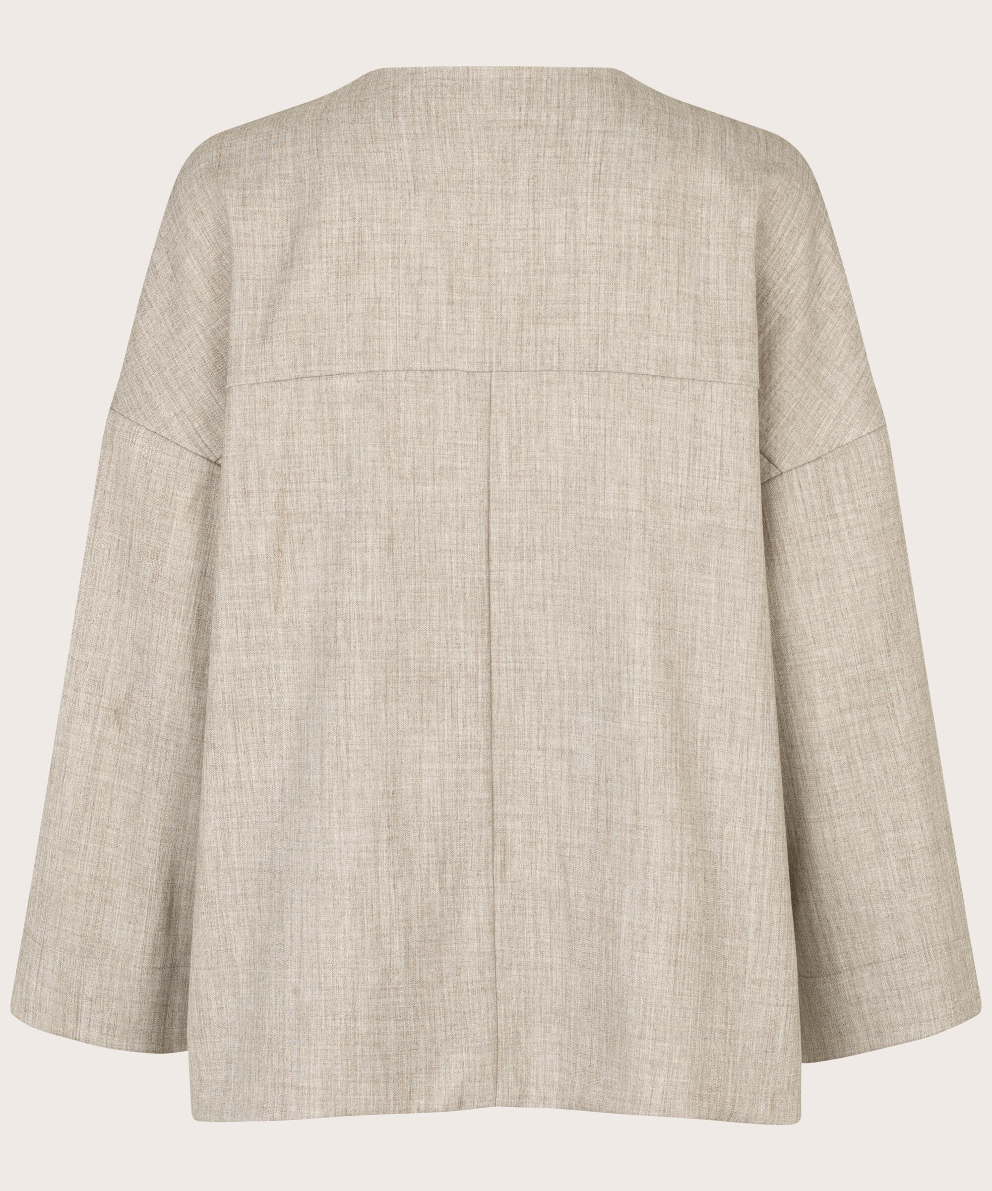 Journee Jakke, Beige melange