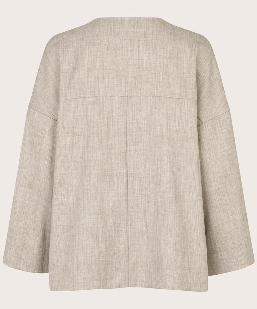 Journee Jakke, Beige melange