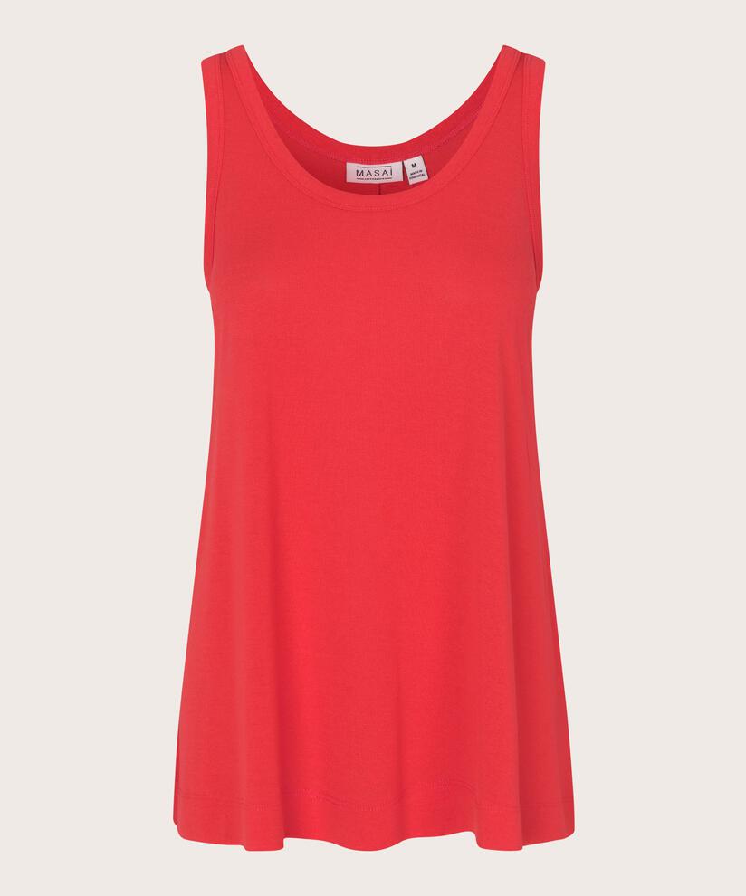 Erita JERSEY Top, Hibiscus