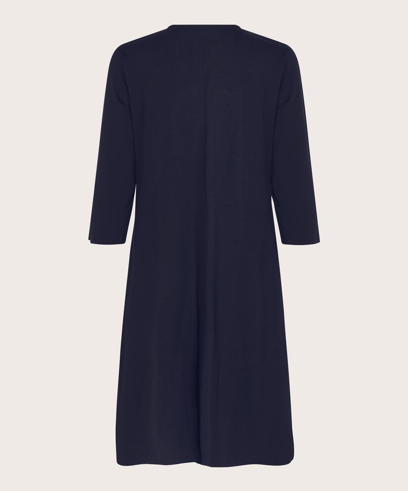 Nibi JERSEY Kjole, Navy, hi-res