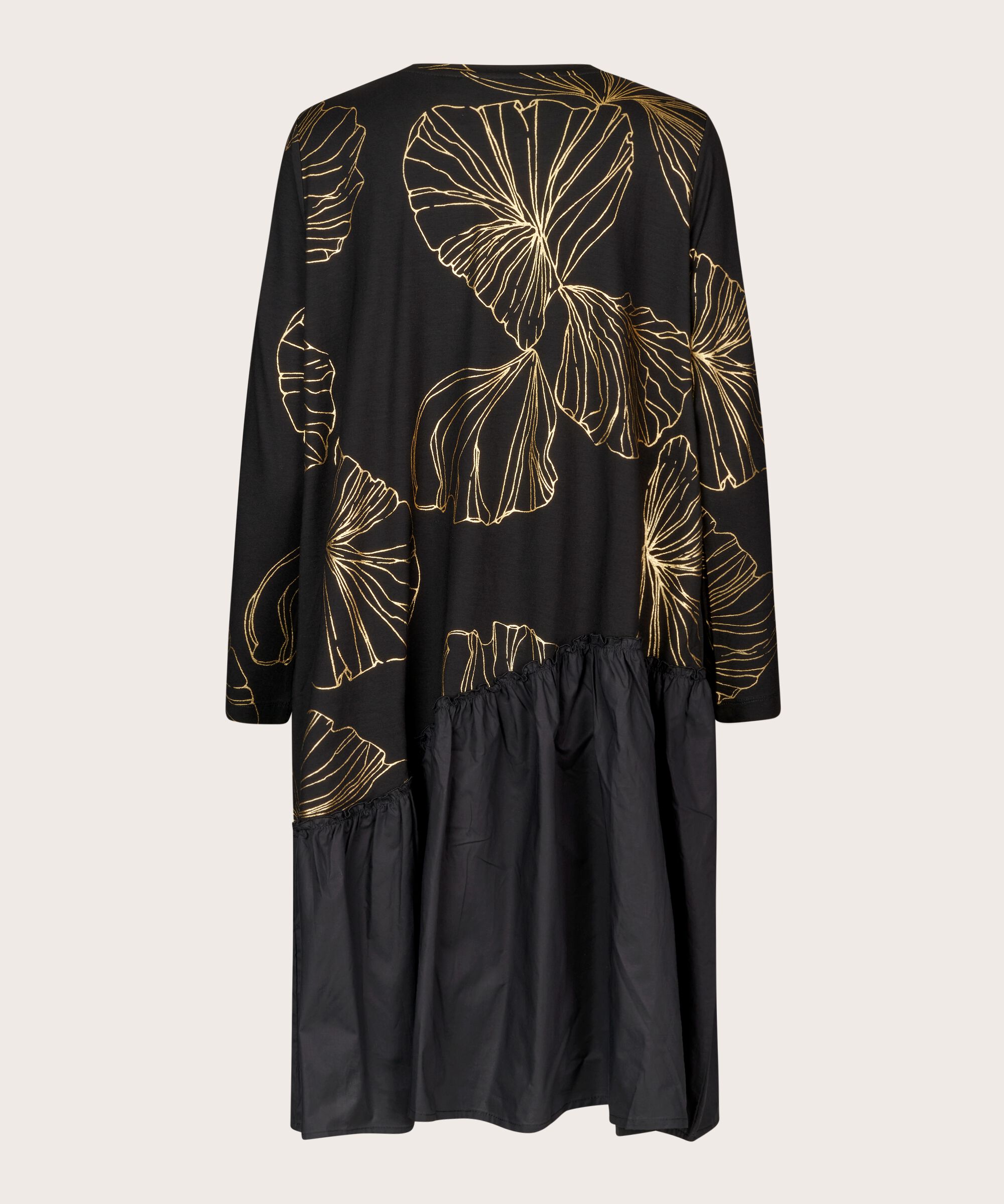 Nellina JERSEY Kjole, Gold