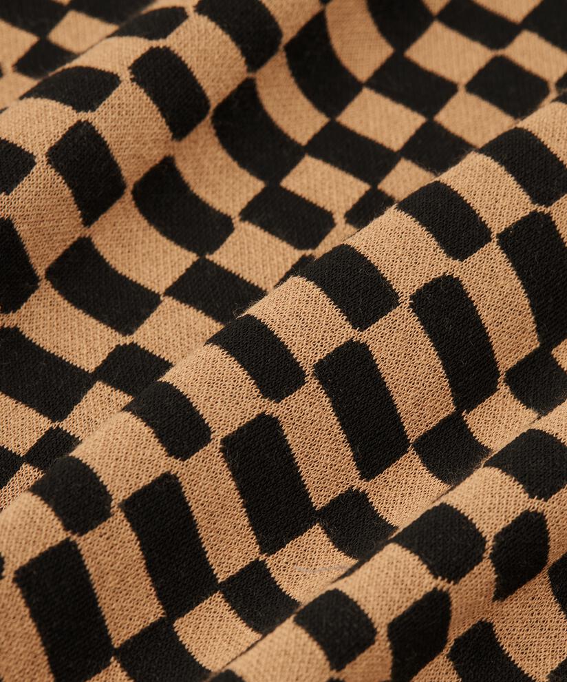 Giba JERSEY tunika, Tobacco Brown