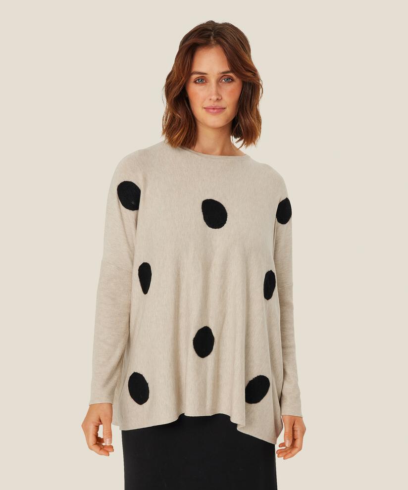 Fanasi Top, L beige mel