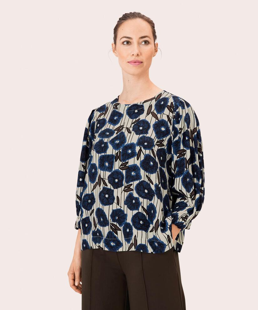 Brisa Bluse, True Navy, hi-res