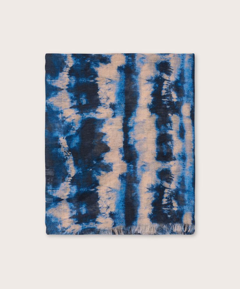 Azuka Tørklæde, Navy Peony