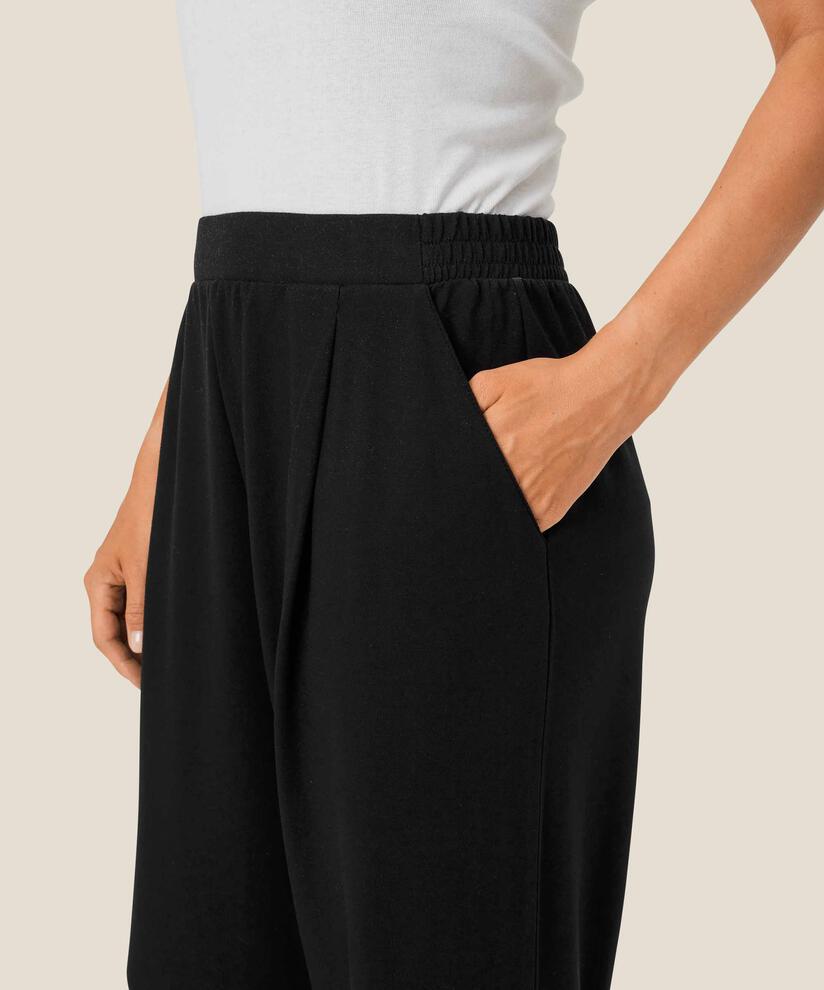Penelope JERSEY Bukser, Black