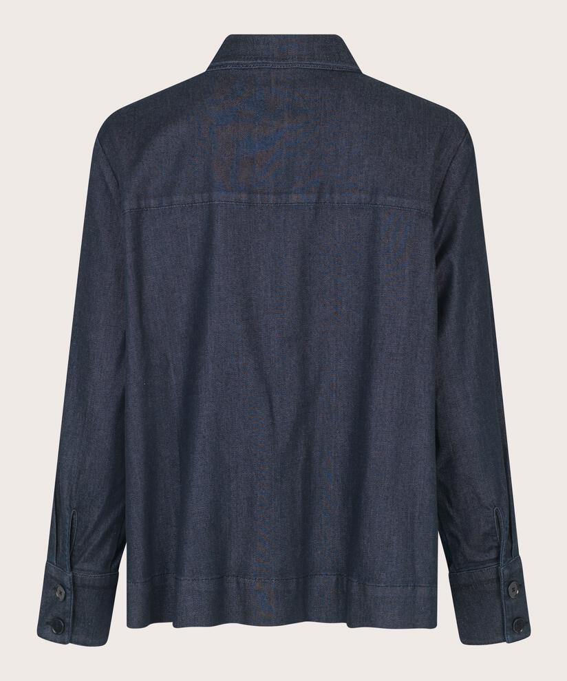 Iowa Denim Skjorte, Dark Denim