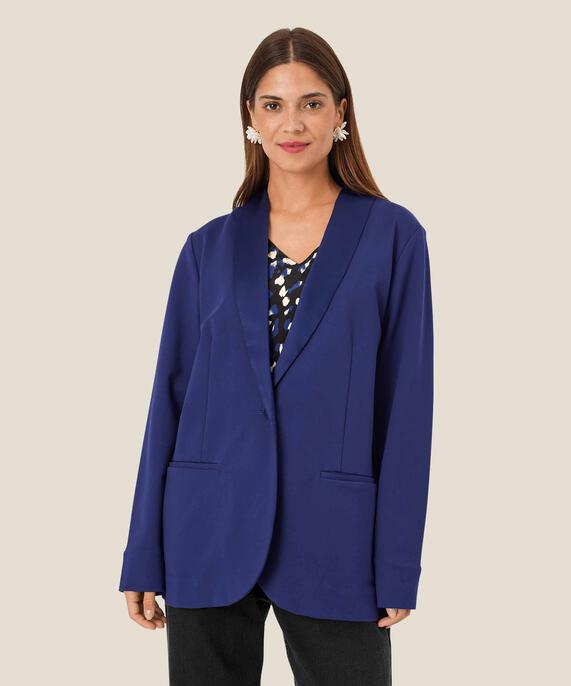 Jovie JERSEY Blazer, Medieval blue