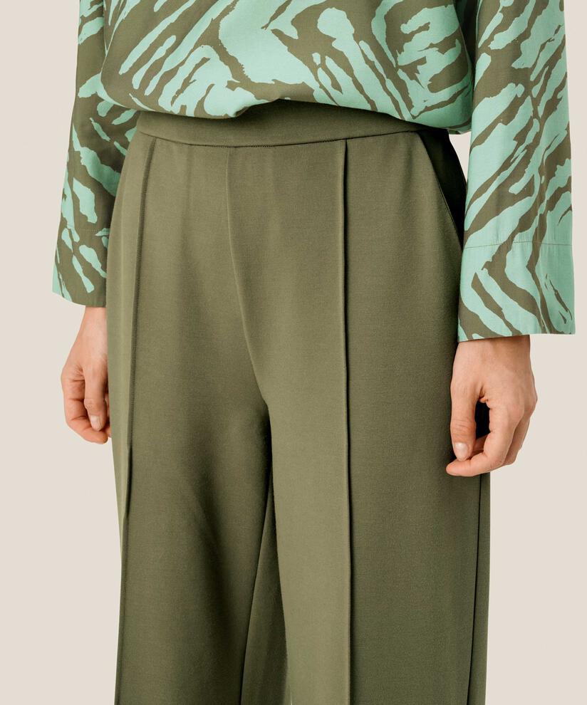 Piana JERSEY Bukser, D. Lichen Green