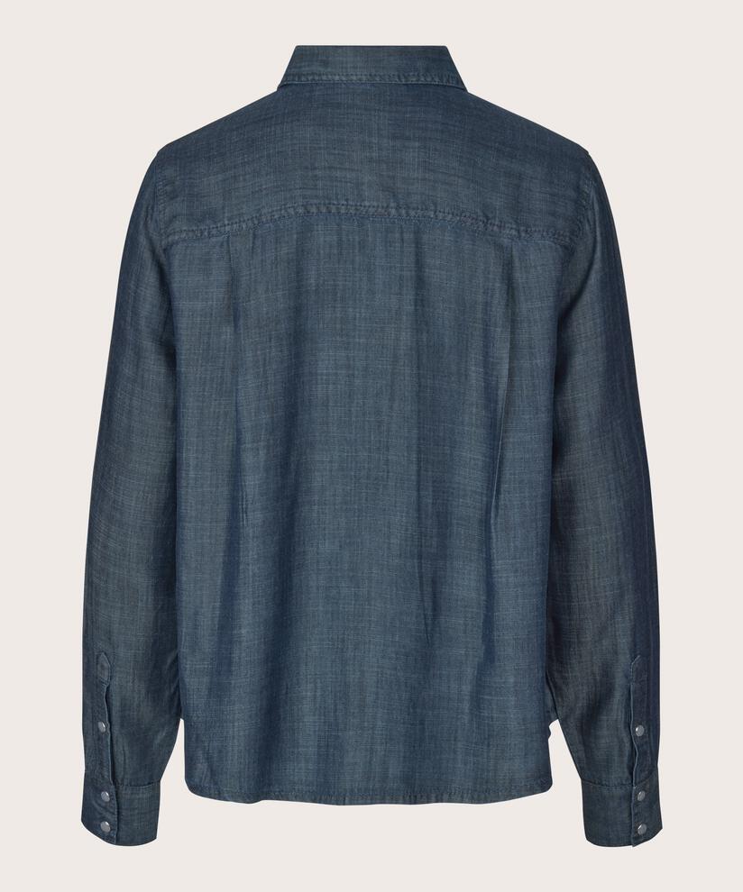 Idala skjorte, Blue Denim, hi-res