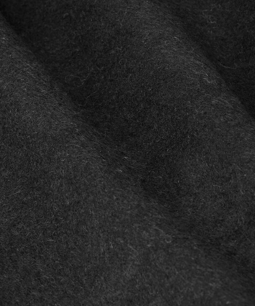 Tora Uldfrakke, Black/m.grey.m
