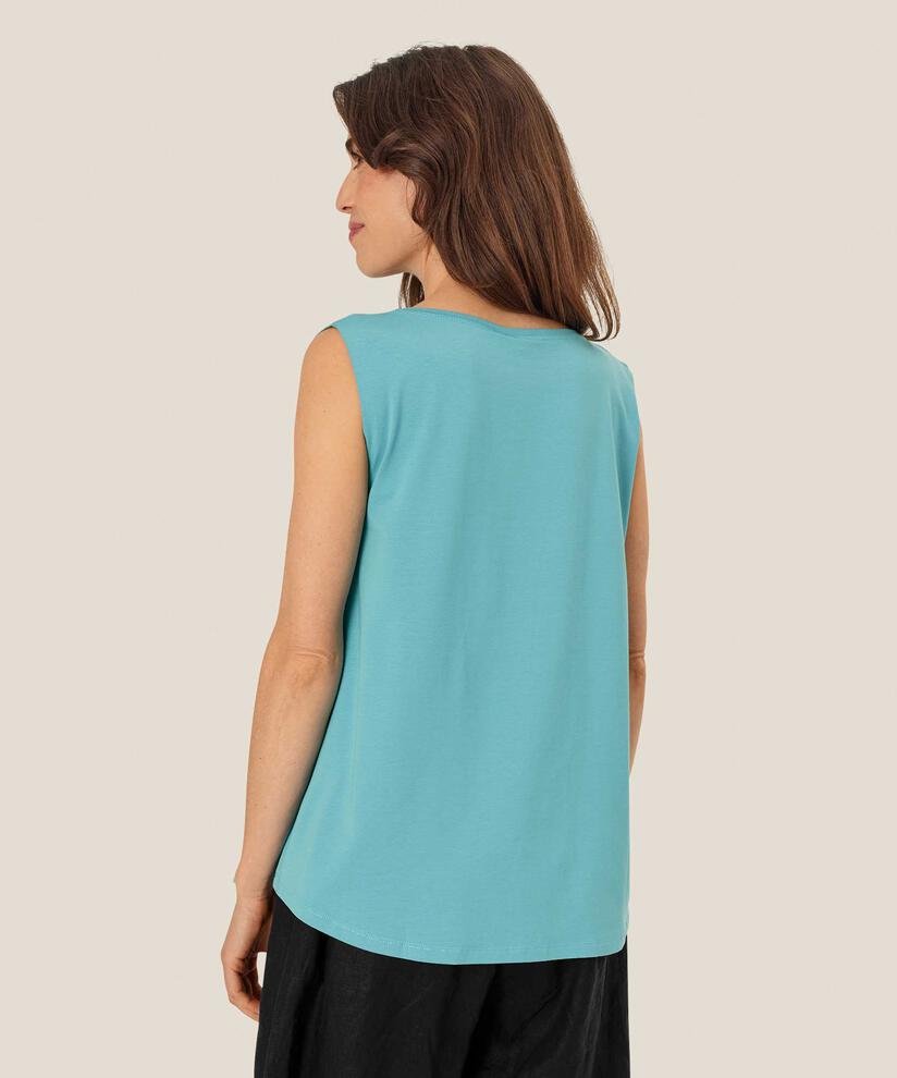 Elisa JERSEY Top, Aqua