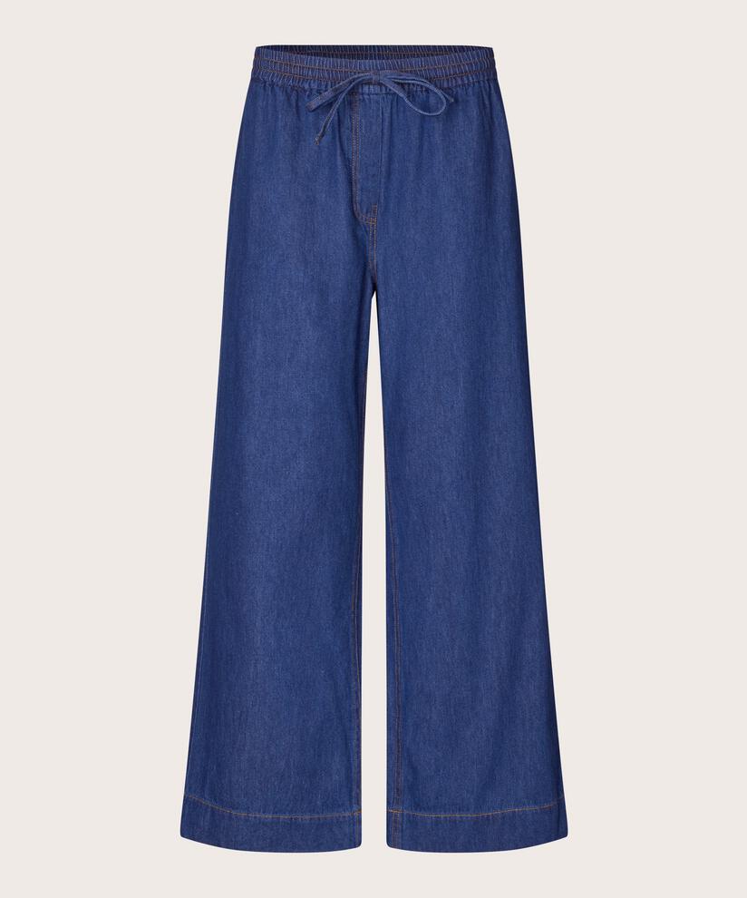 Polyxena Denim Bukser, Dark Denim