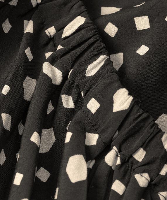 Novany Skjortekjole, Black